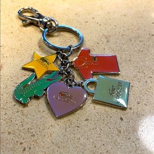 Lacoste Keychain with keyring